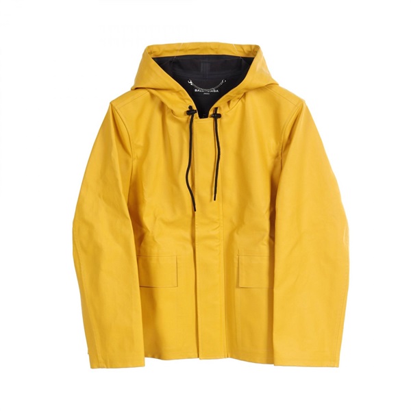 BALENCIAGA Mountain Hoodie Jacket coat 460663 cotton Yellow Used mens size S