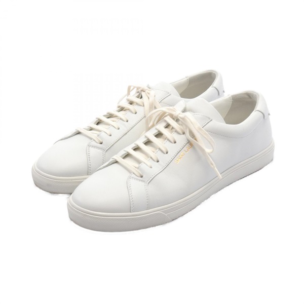 SAINT LAURENT PARIS ANDY sneakers #43 shoes leather White Used