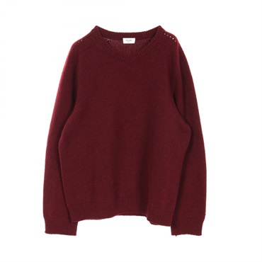 CELINE knitwear sweater XL size A082384D cashmere Bordeaux Used