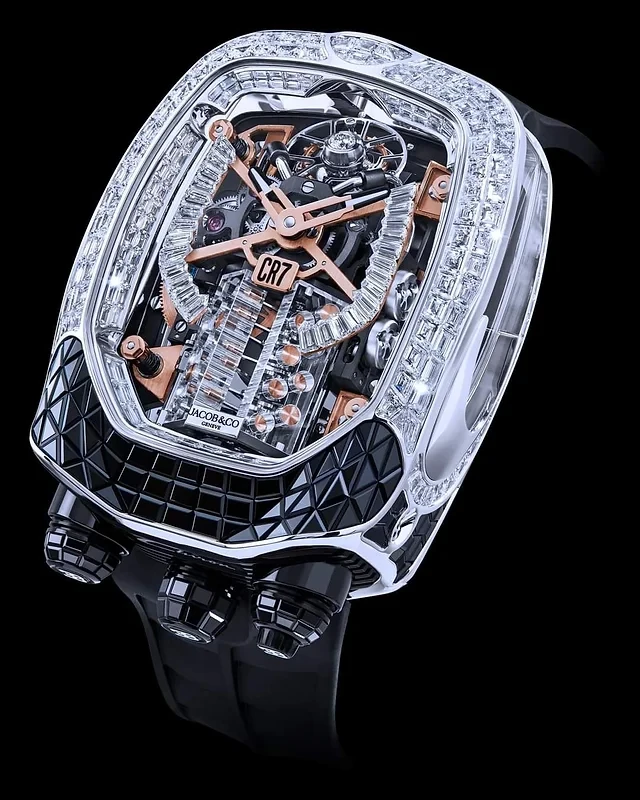 Cristiano Ronaldo Unveils His Million-Dollar Bugatti Watch: A Masterpiece by Jacob  Co.