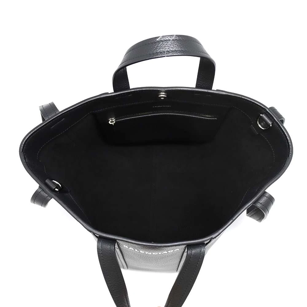 Balenciaga Black Leather Everyday Small Tote Bag