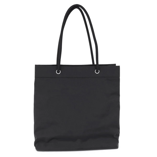 Balenciaga Black Explorer Logo Small Embroidered Tote Bag