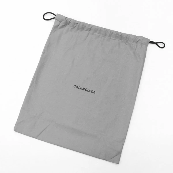 Balenciaga Black Explorer Logo Small Embroidered Tote Bag