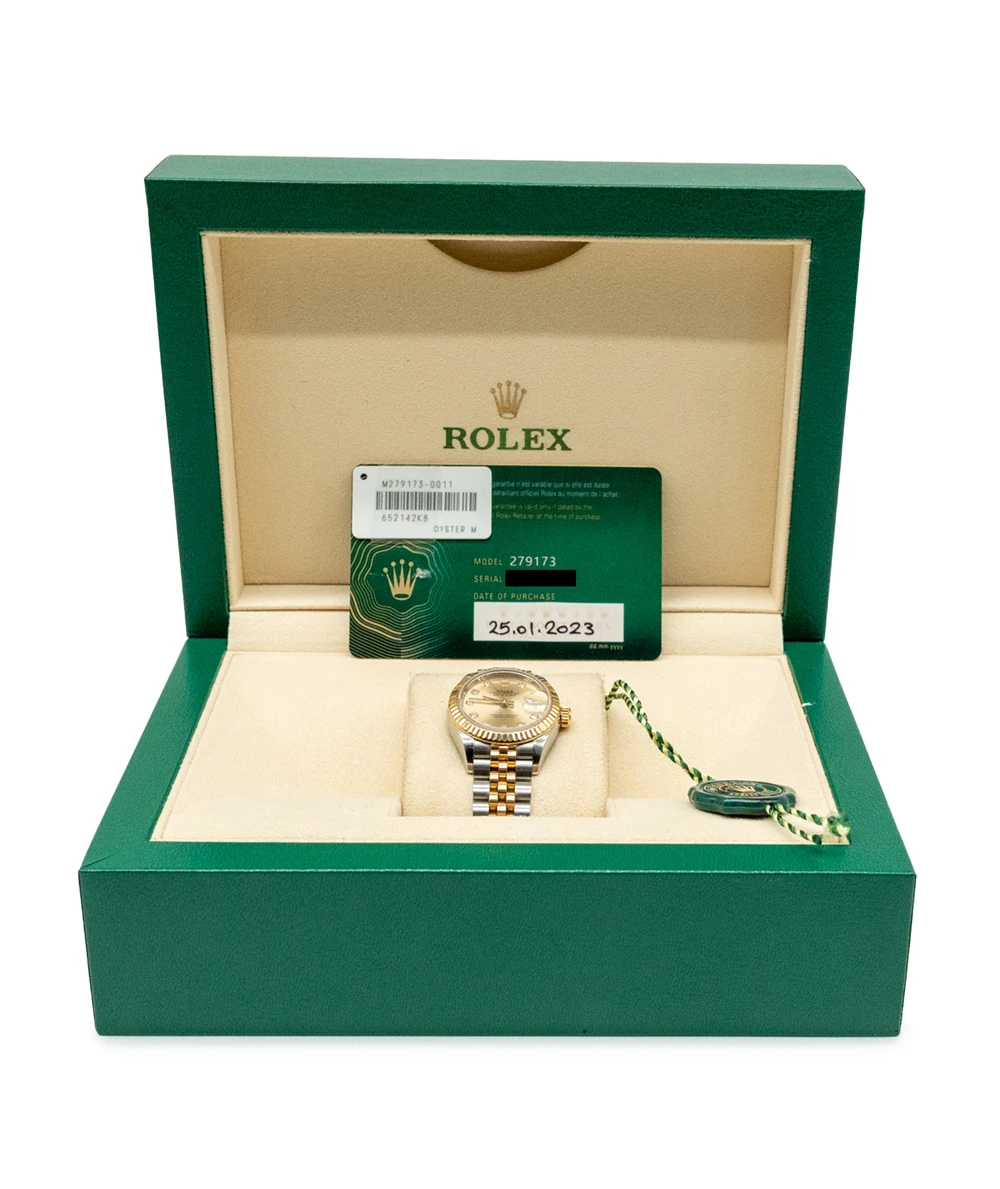 Rolex 2023 279173 Lady-Datejust Stainless Steel and Gold Womens Wristwatch 28mm