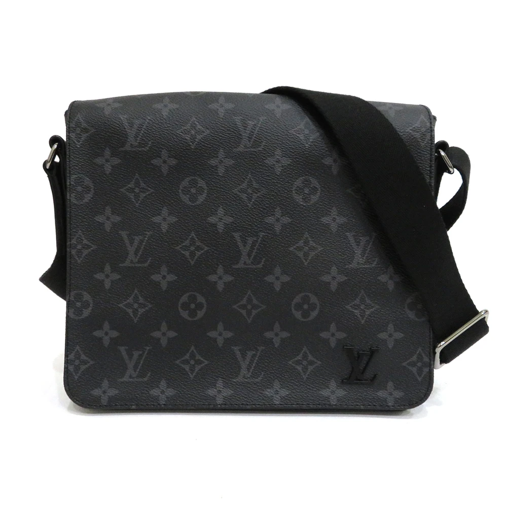 Louis Vuitton Monogram Eclipse Canvas District PM Bag