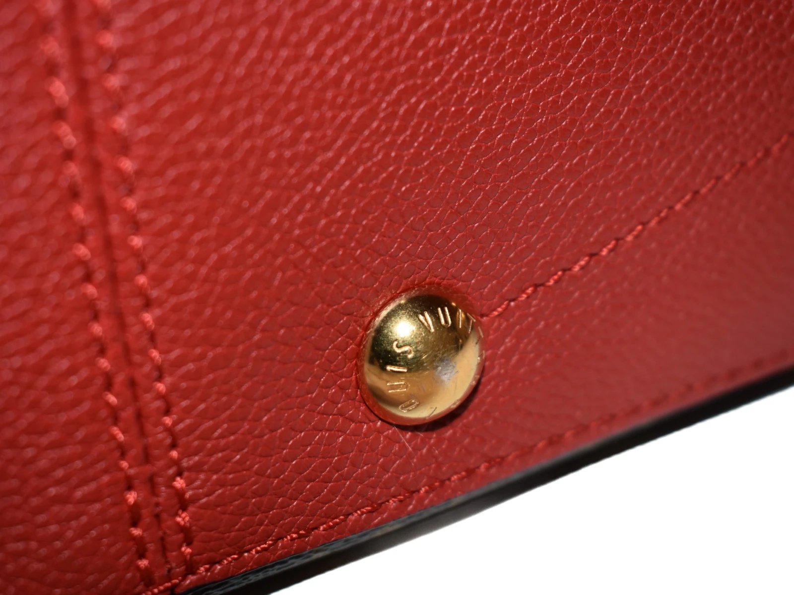 Louis Vuitton Red Monogram Canvas and Leather Surene MM Bag
