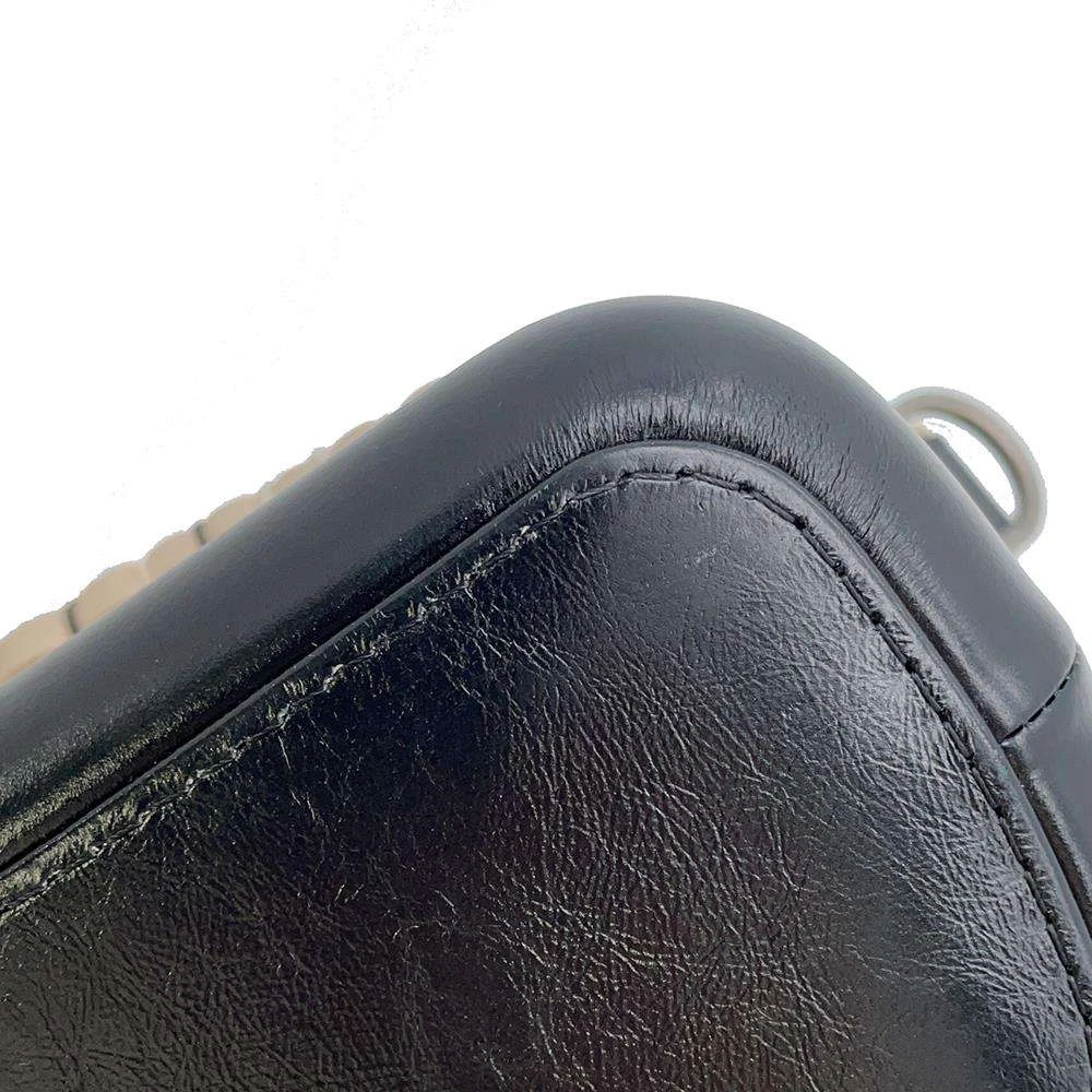 Chanel White/Black Tweed Leather Small Gabrielle Shoulder Bag