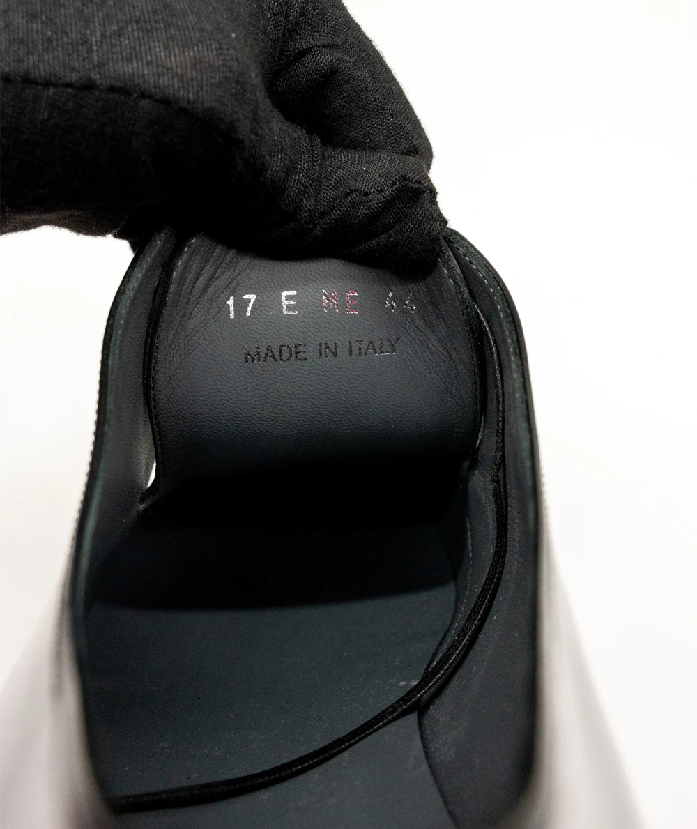 Dior Size 44 Mens Business Black Leather Shoes