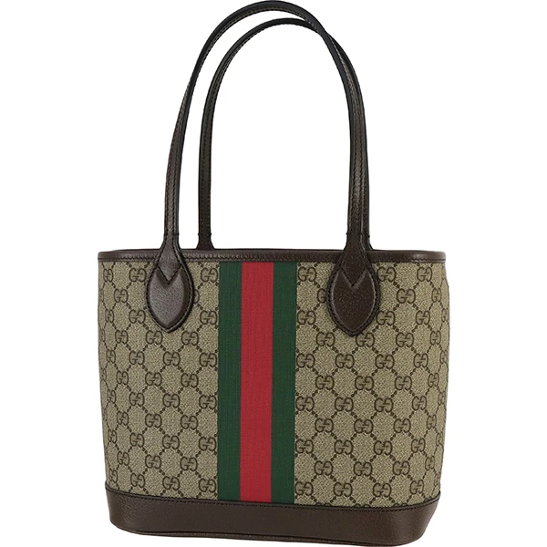 Gucci Tricolor Canvas GG Supreme Small Ophidia Tote Bag
