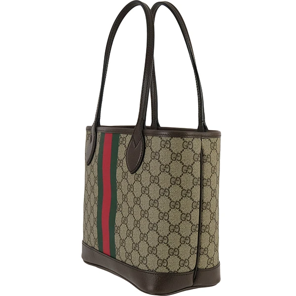 Gucci Tricolor Canvas GG Supreme Small Ophidia Tote Bag