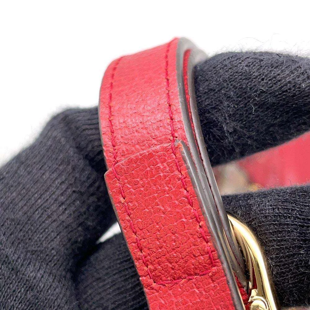 Gucci Red GG Supreme Canvas and Leather Floral Ophidia Backpack