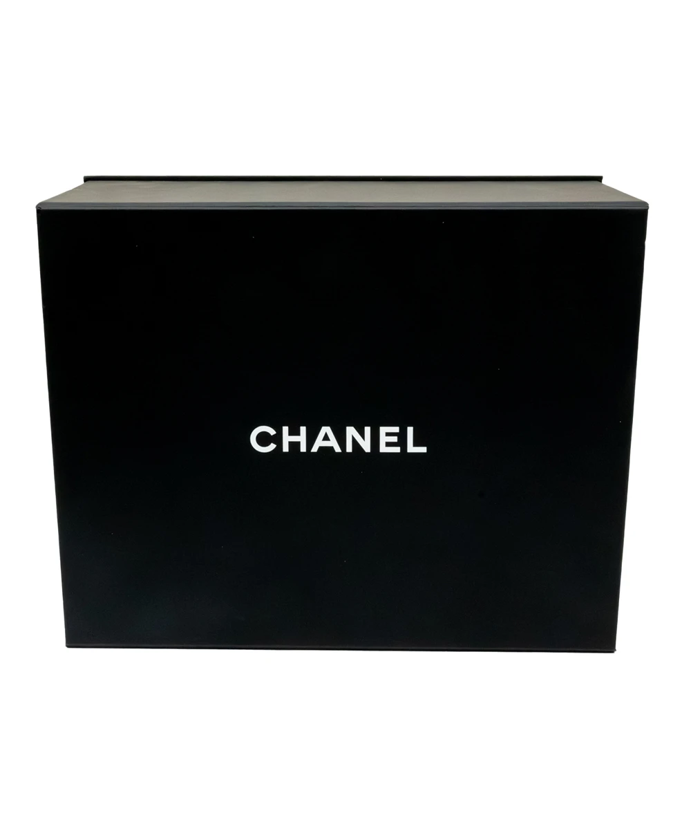 Chanel Black Double Flap Classic Jumbo Caviar Leather Handbag with Gold Hardware