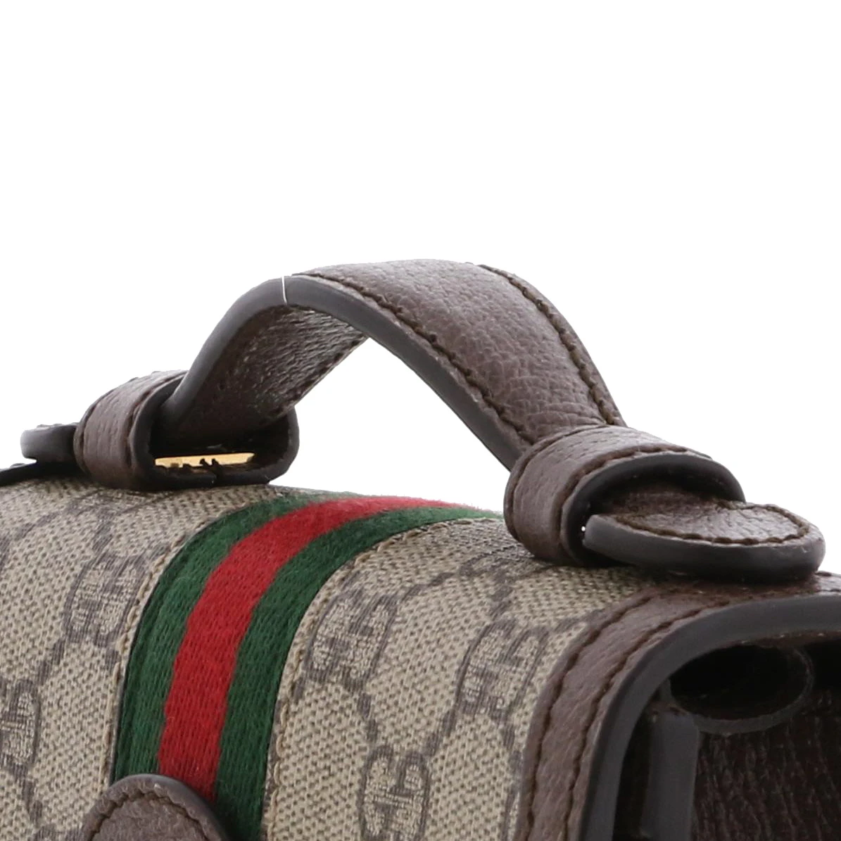 Gucci Beige/Brown Ophidia GG Supreme Canvas and Leather Chain Shoulder Bag