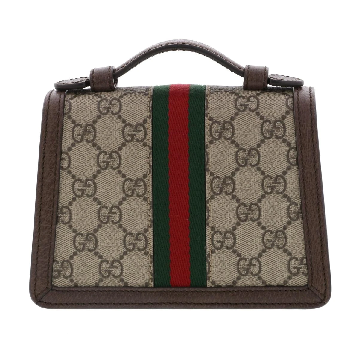 Gucci Beige/Brown Ophidia GG Supreme Canvas and Leather Chain Shoulder Bag