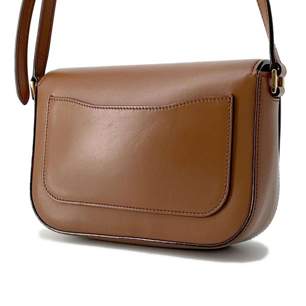 Prada City Calf Leather Brown Crossbody Bag