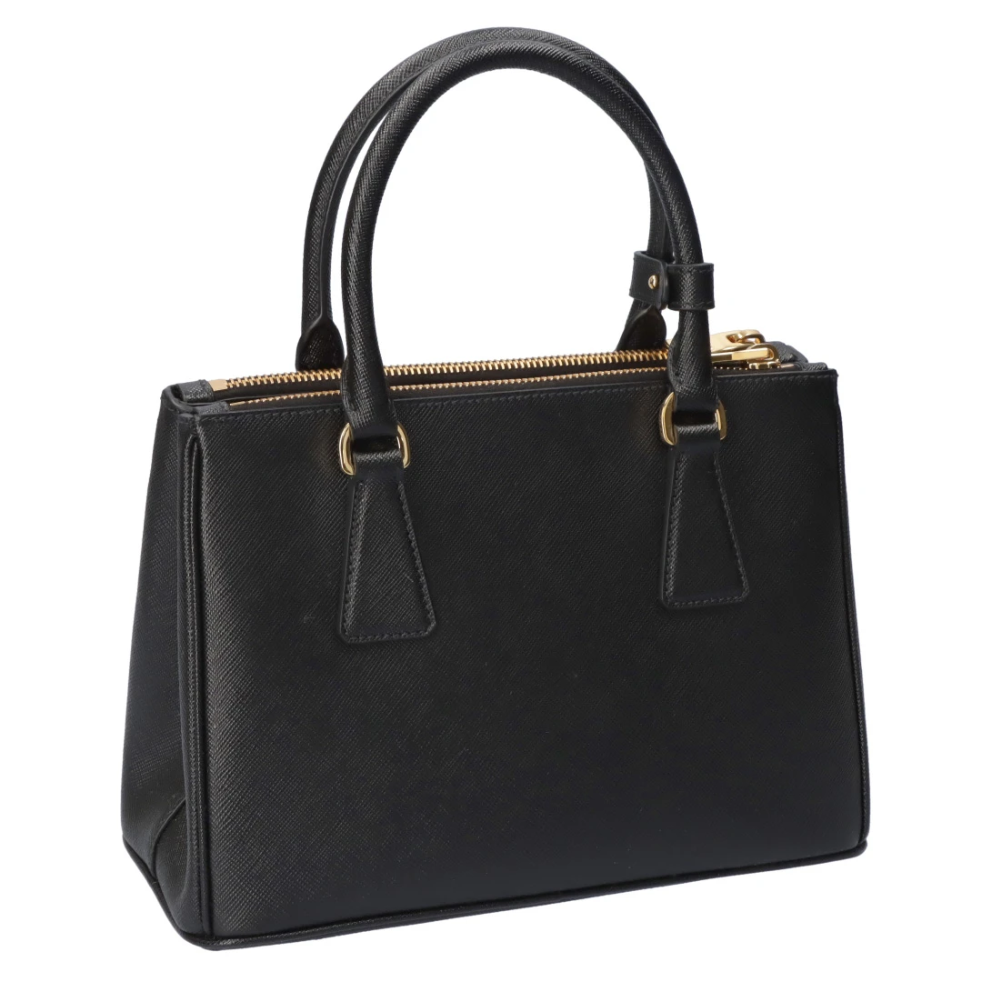 Prada Saffiano Lux Small Tote and Shoulder Bag