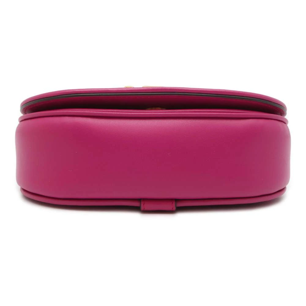 Fendi Pink Leather Small Cmon Shoulder Bag