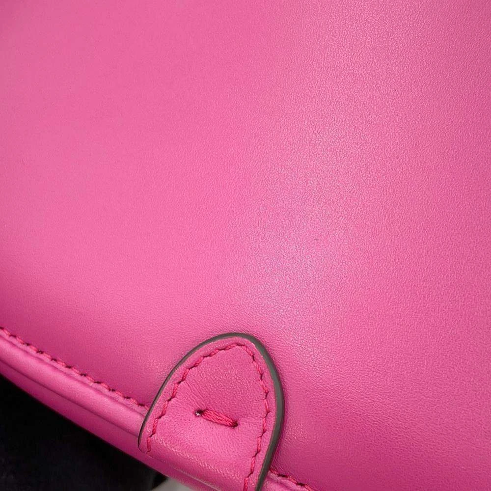Fendi Pink Leather Small Cmon Shoulder Bag