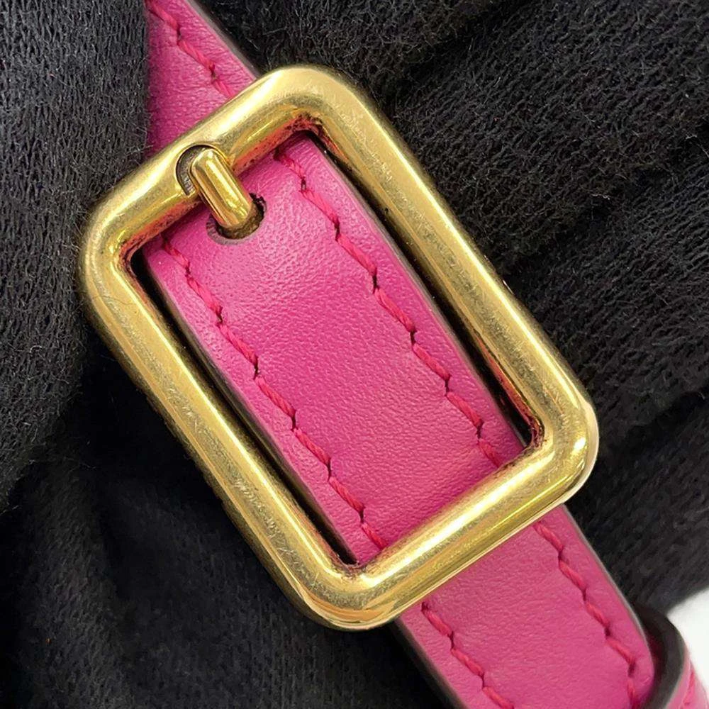 Fendi Pink Leather Small Cmon Shoulder Bag