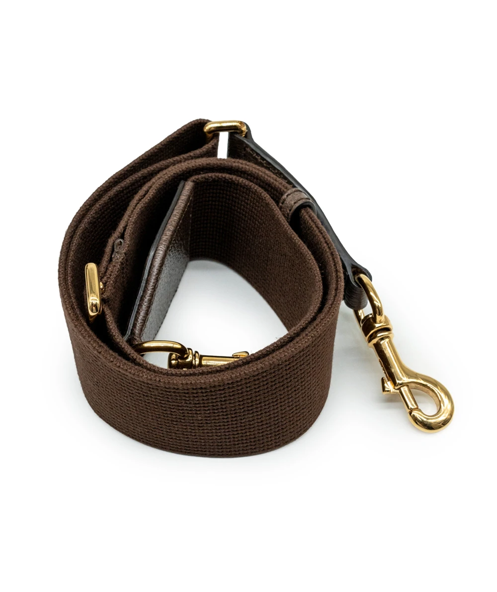Gucci Brown/Beige GG Canvas and Leather Medium Ophidia Satchel