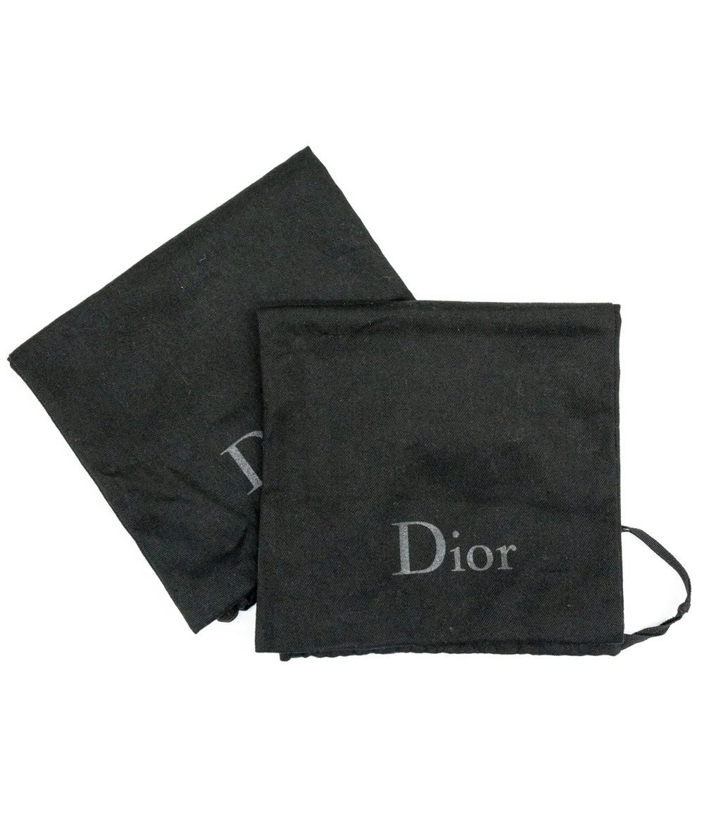 Dior Size 40.5 Multicolor Rubber and Leather D-Connect Sneakers