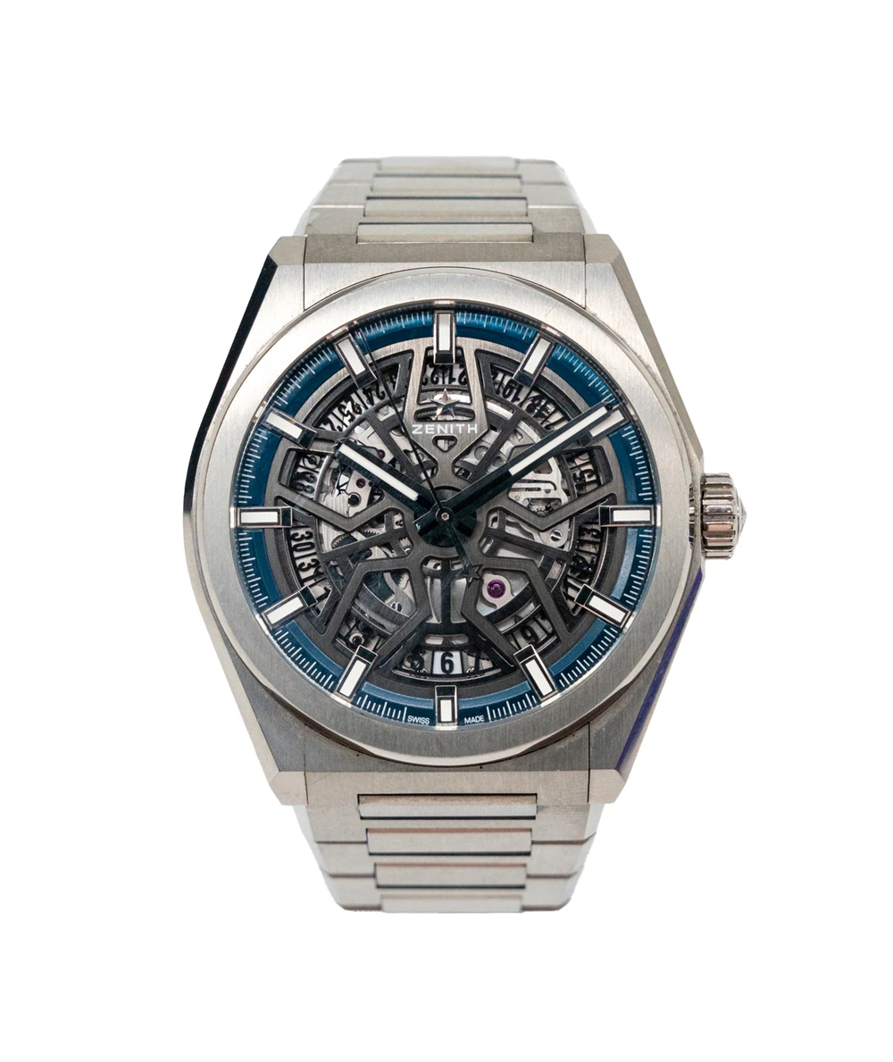 Zenith 2022 Defy El Primero 21 44mm 95.9000.9004/78.M9000 Titanium Mens Automatic Watch