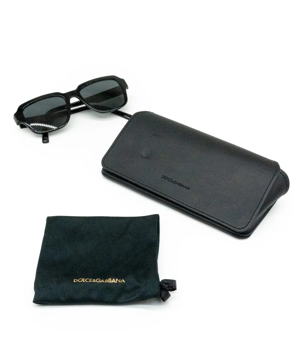 Dolce  Gabbana DG4402 501/87 Black Frame / Gray Lens Square Shape Sunglasses
