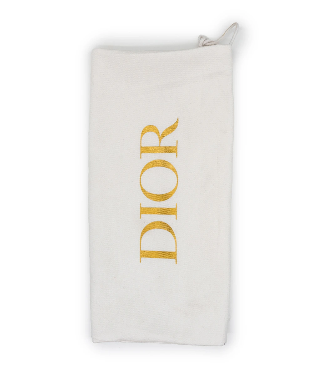 Christian Dior Black Color Cannage Mini Lady Dior Bag in Patent Leather