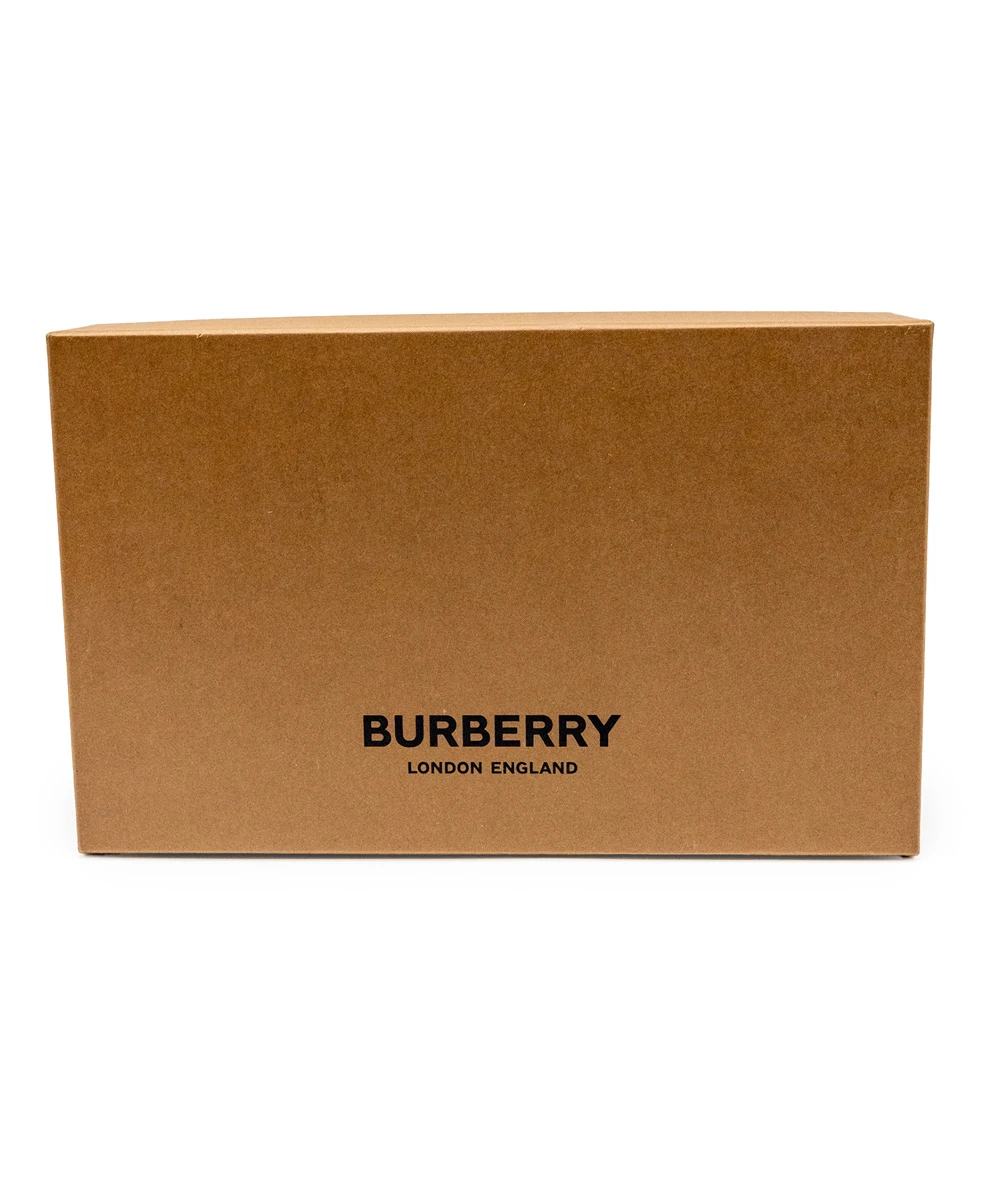 Burberry Size 38 Black Quilted Leather Alixa Flat Slides