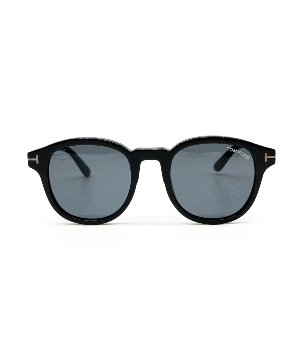Tom Ford TF0752-N Jameson 01A Black Frame / Grey Lens Sunglasses