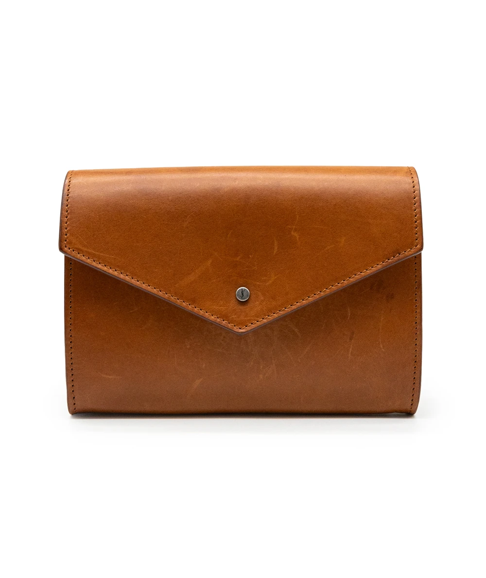 Saint Laurent Tan/Brown Leather Waist Bag