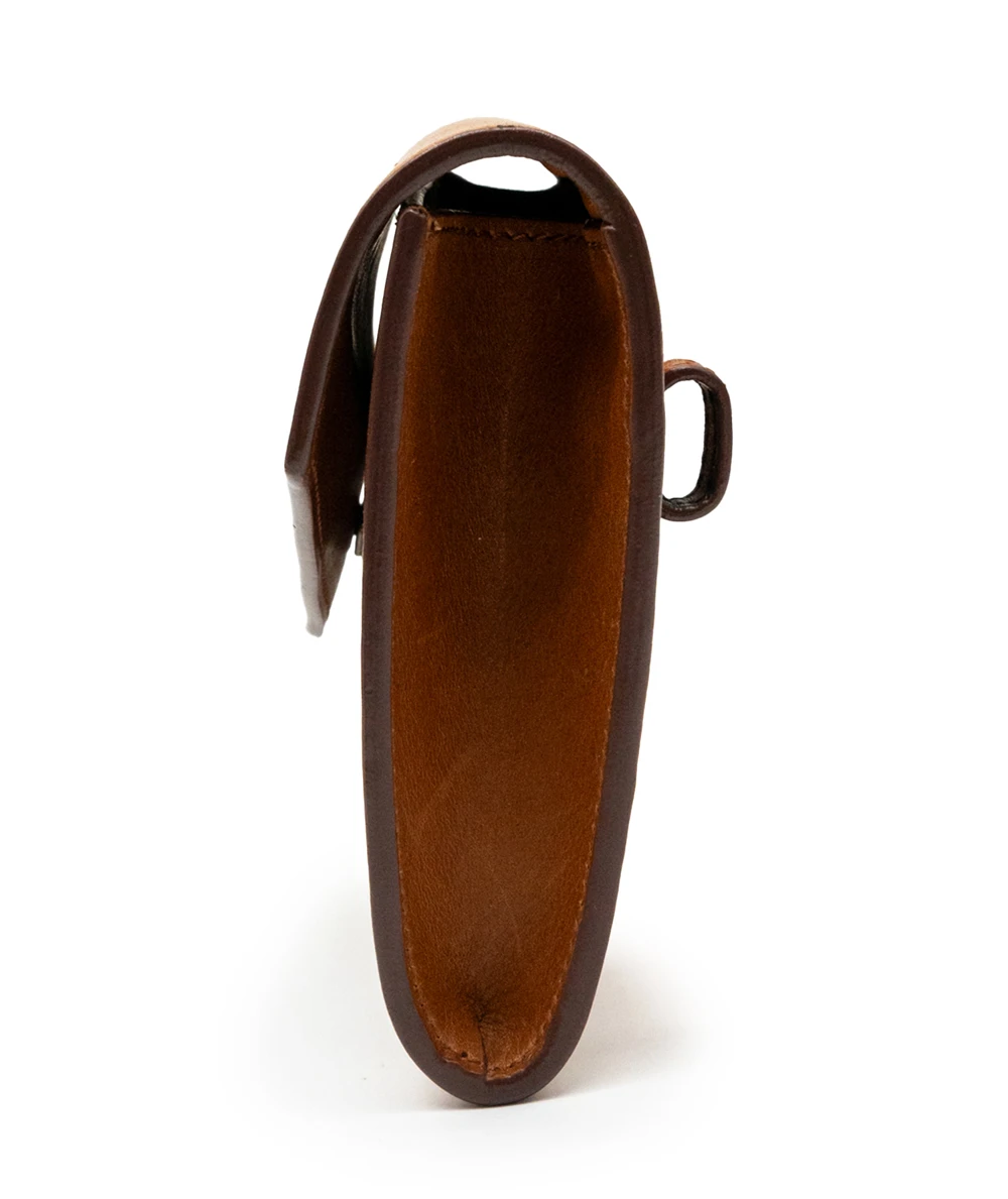 Saint Laurent Tan/Brown Leather Waist Bag