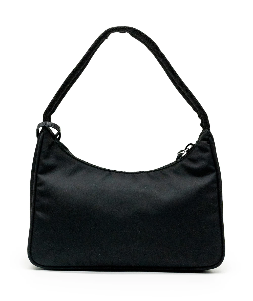 Prada Black Nylon Re-Edition 2000 Shoulder Bag