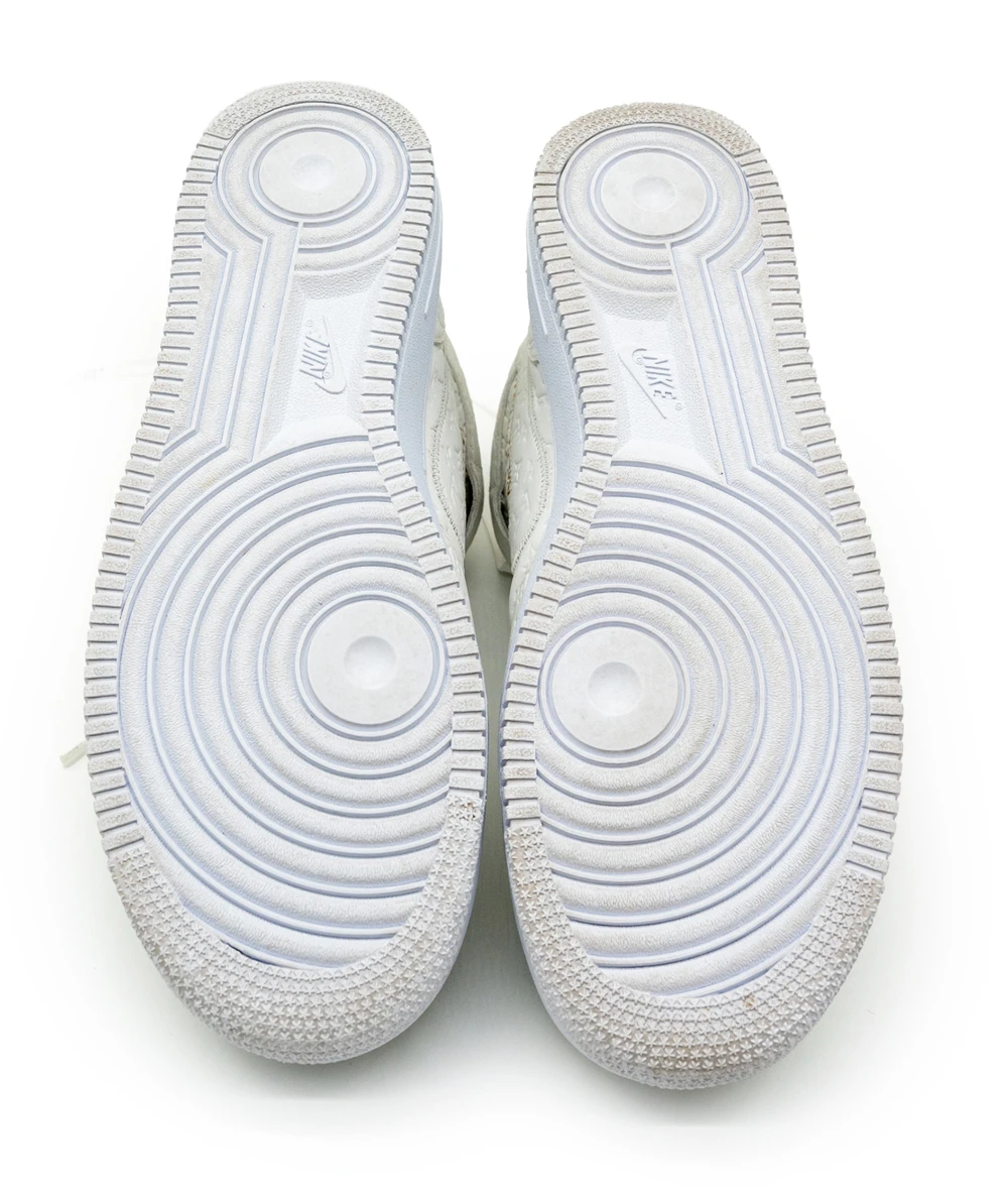Louis Vuitton Size 43.5 Monogram Nike Air Force 1 Sneakers