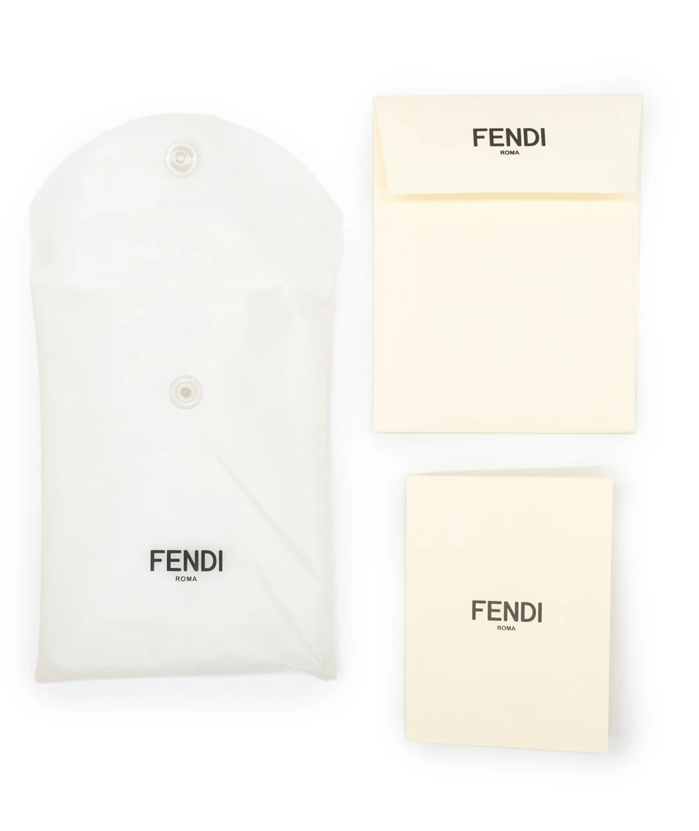 Fendi Yellow and Light Rose Calfskin Leather Peekaboo I See You Tote Handbag