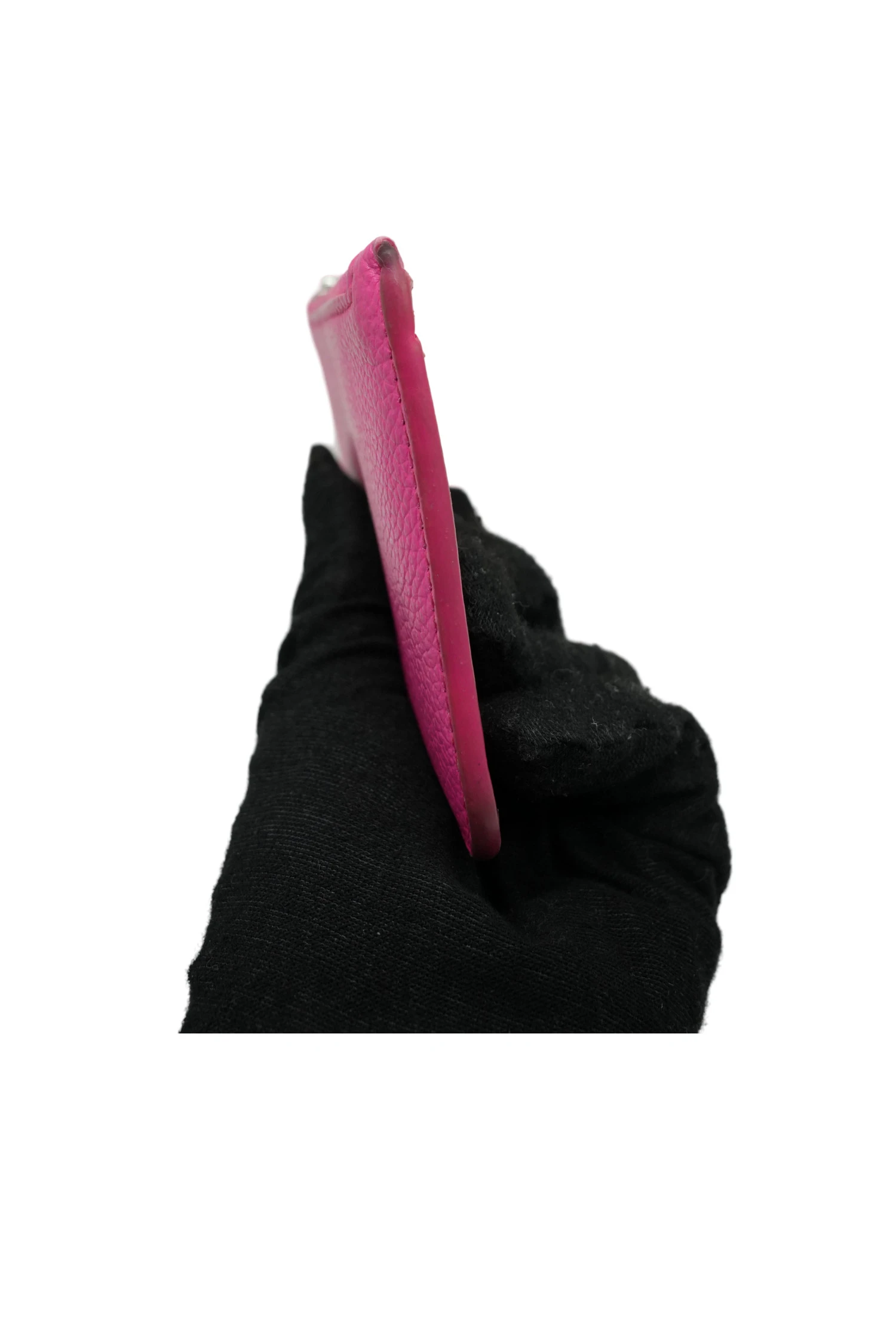 Balenciaga Pink Leather Womens Cardholder