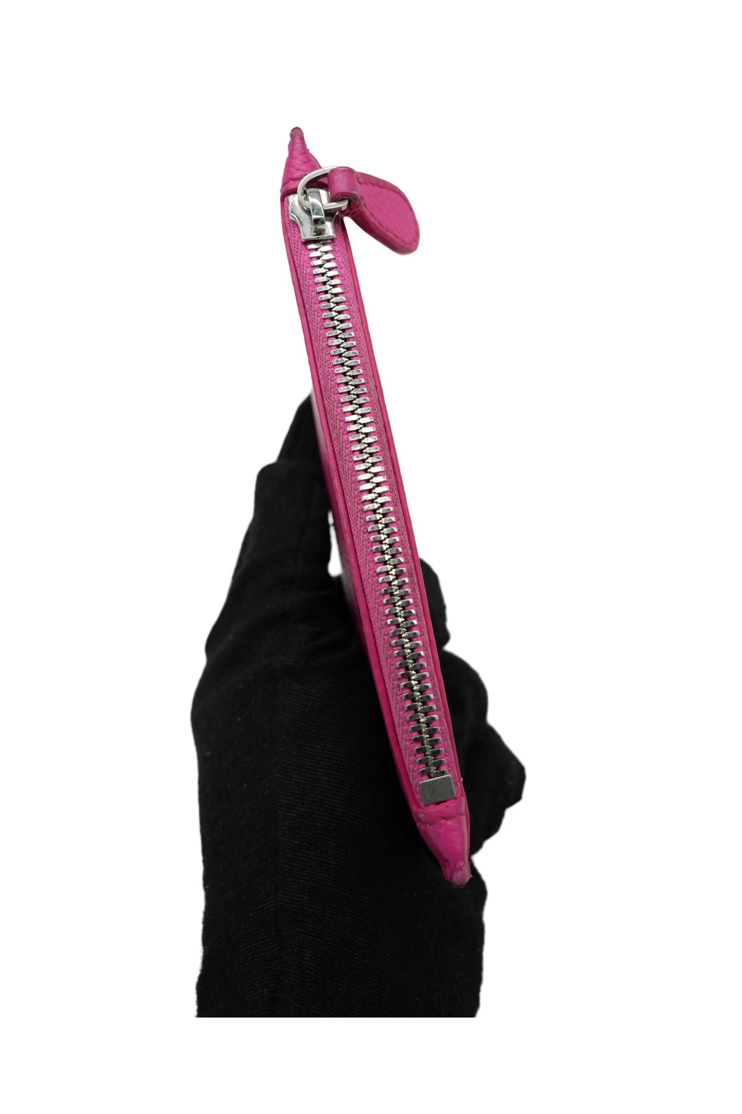 Balenciaga Pink Leather Womens Cardholder