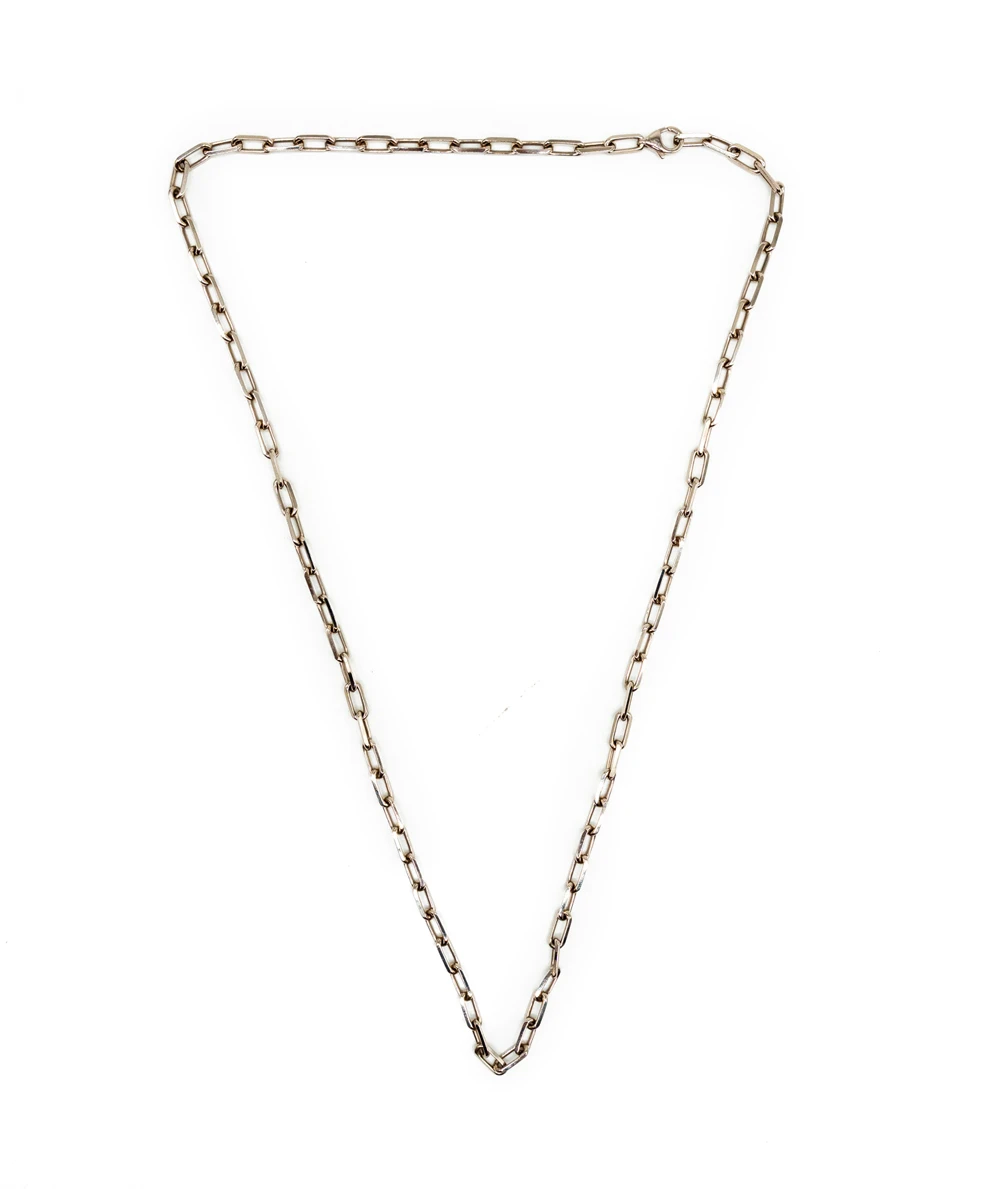Cartier Santos de Cartier Necklace in 18k White Gold with Cleaning Kit