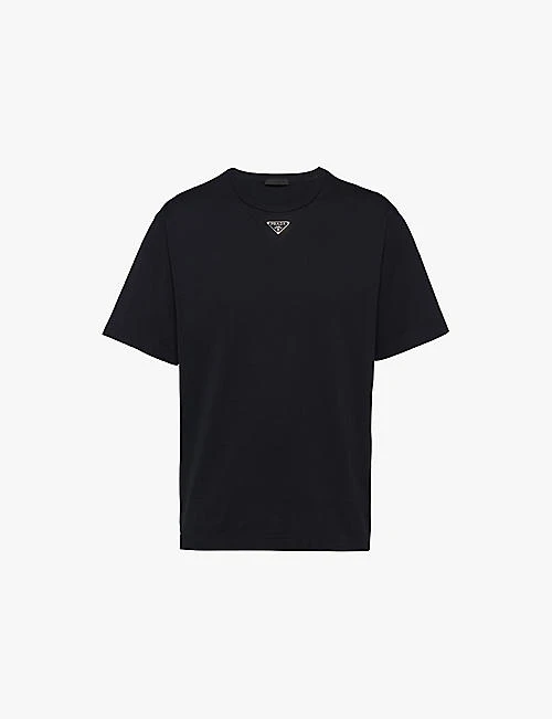 Prada Plain Black Silk Jacket