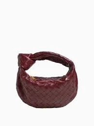 Bottega Veneta Mini Jodie Bag in Plam/Cranberry