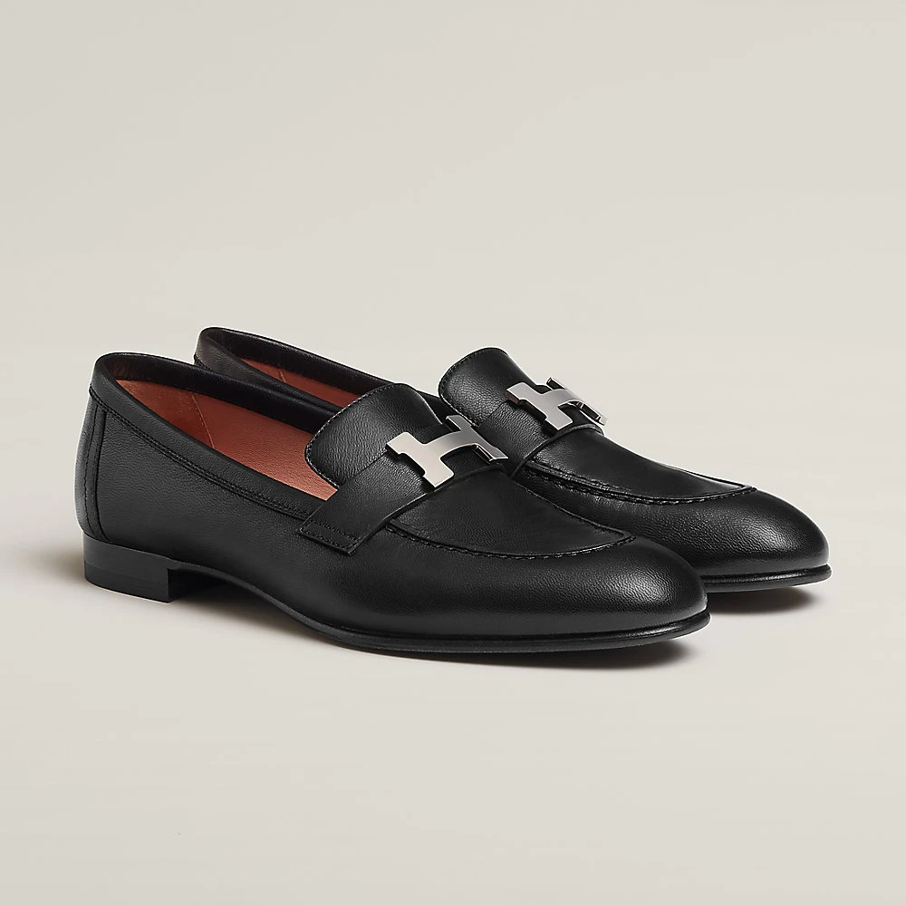 Hermes Paris Loafer Size 44 Black