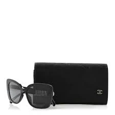 Chanel Sunglasses Squre Black BO