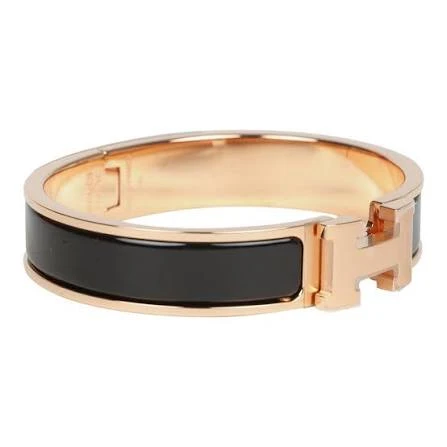 Hermes Clic H Black Bracelet DB