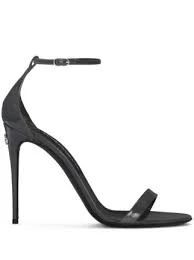 Dolce  Gabbana Kim Sandals Grey 40/DB/BO