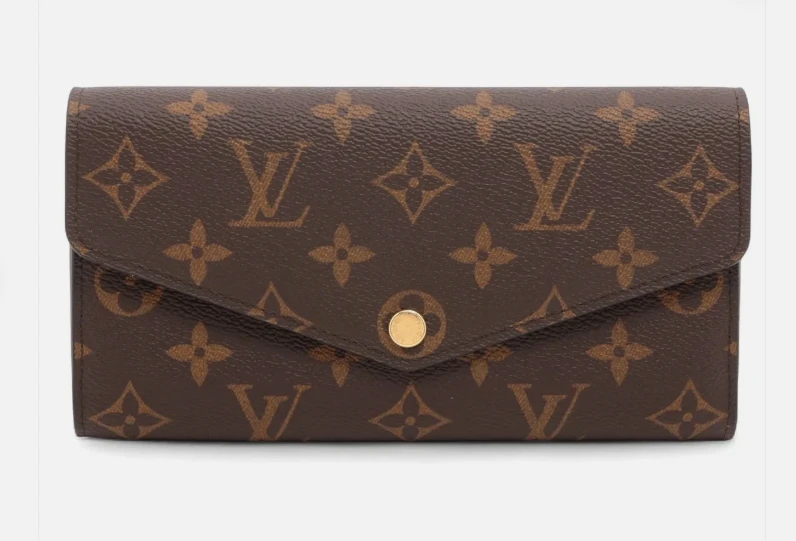 Louis Vuitton Monogram Brown Canvas Wallet