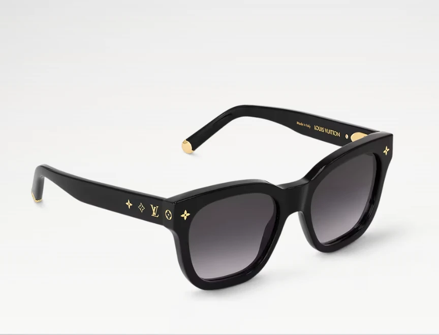 Louis Vuitton My Monogram Square Sunglasses in Black,BOX/M/DB