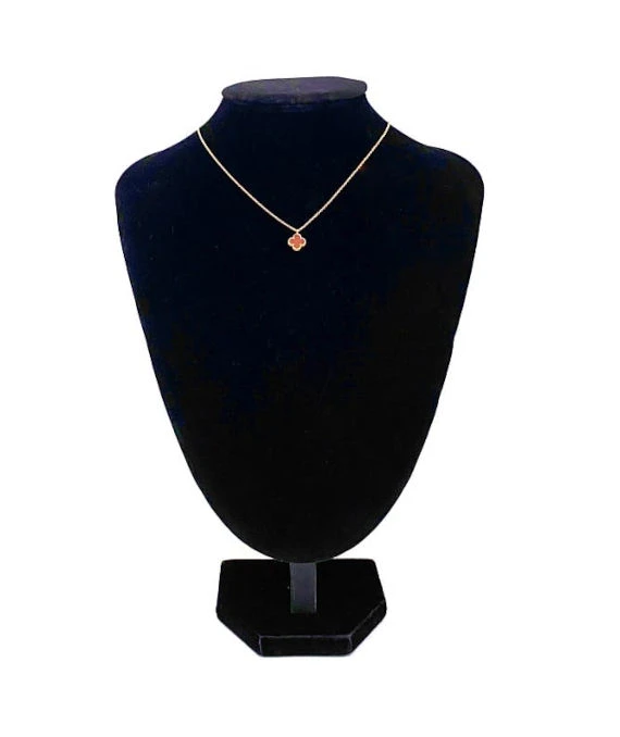 Van Cleef and Arpels Sweet Alhambra Mini Necklace In 18k Yellow Gold