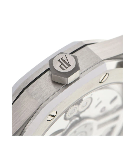 Audemars Piguet Royal OAK 50th Anniversary 15510ST.00.1320ST.05 Mens 41mm Watch Automatic Gray Dial Unused