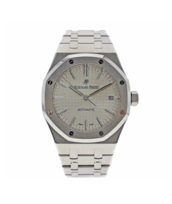 Audemars Piguet 15450ST. OO.1256ST.01 Royal Oak Silver Dial Mens 37.0mm Watch
