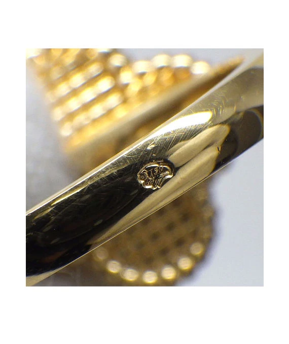 Van Cleef  Arpels Vintage Alhambra 18k Yellow Gold Ring